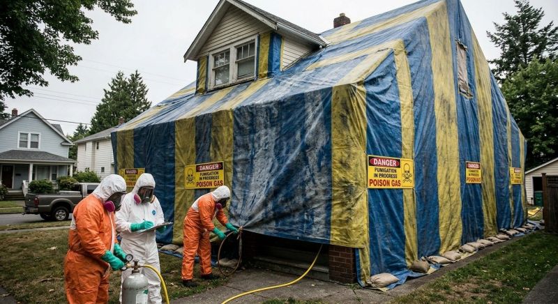 Tent Fumigation in Fayetteville, NC